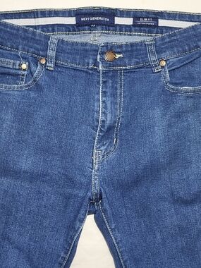 Next Generation Slim Fit Men's Blue Jeans